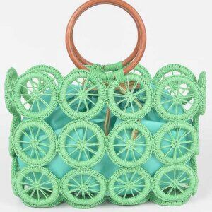 Monotone Crochet Handbag